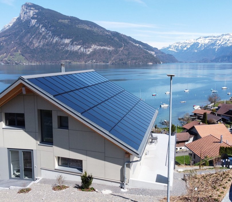 Energiedach Faulensee