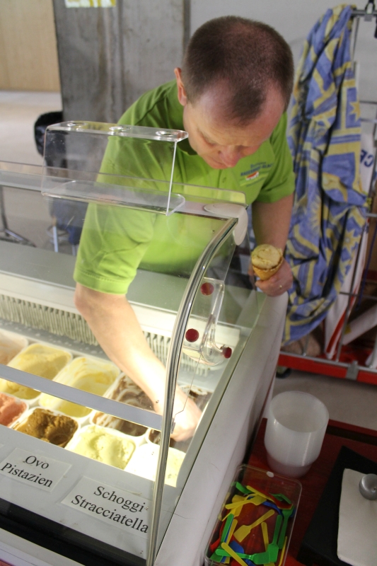 Burrens Bauernhof Glace