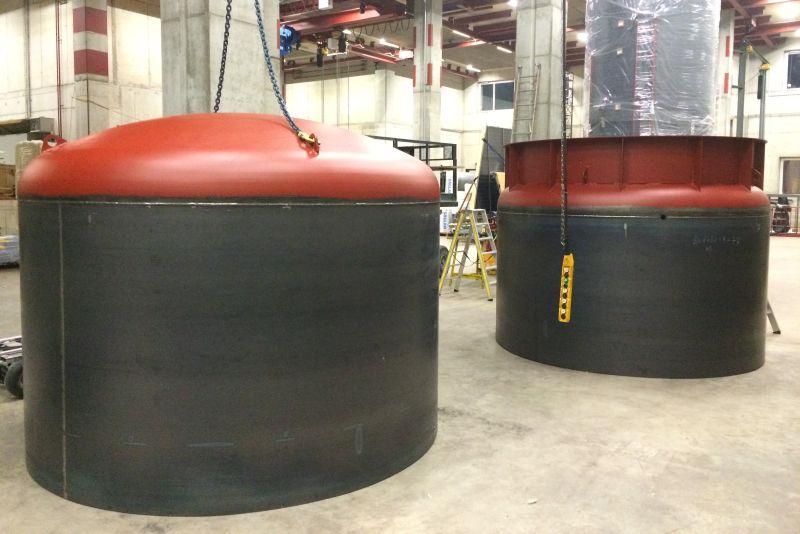Swiss Solartank für Wärmeverbund in Huttwil