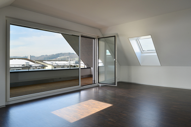 Wohnzimmer Sonnenhaus in Bonstetten