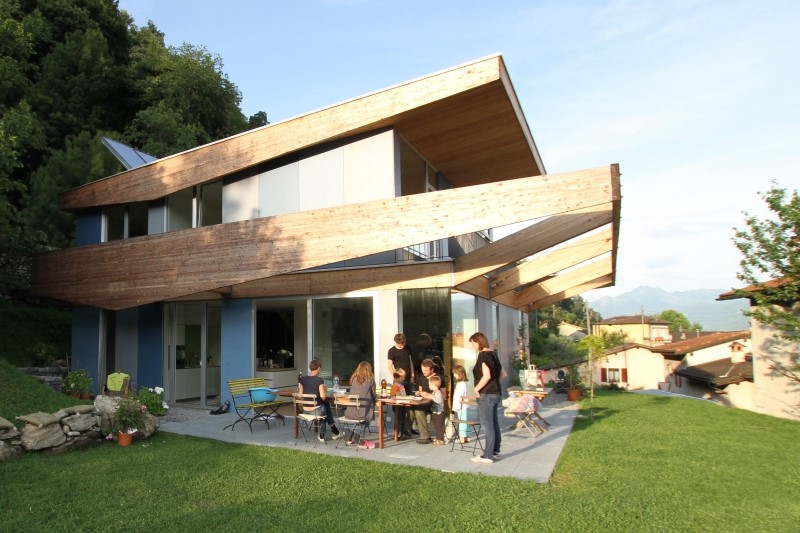 Casa Locarno, fertiges Sonnenhaus