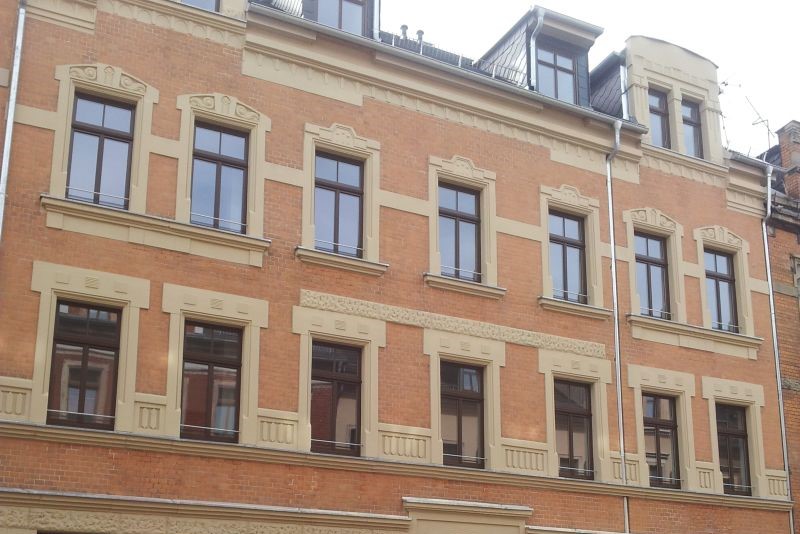 Gründerzeithaus an der Kanalstrasse nach der Sanierung