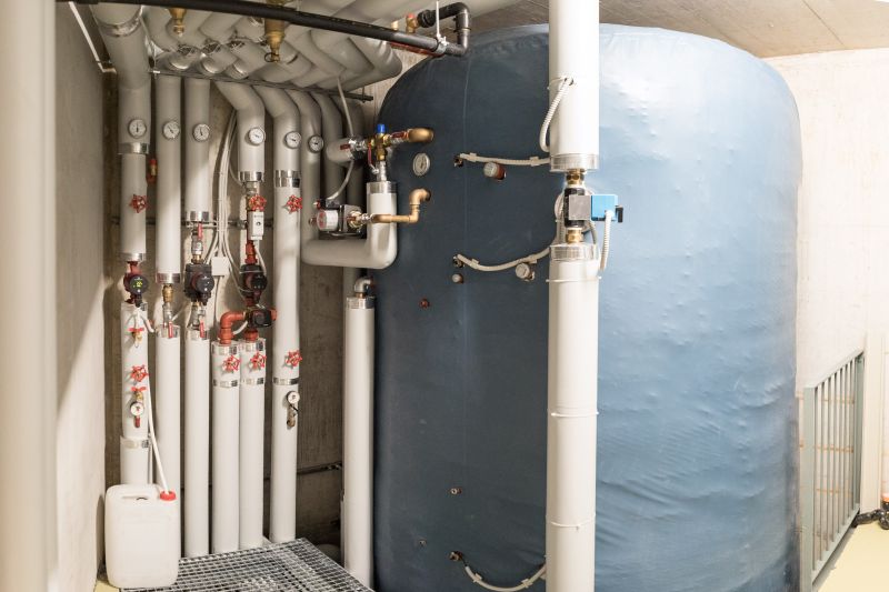 Boiler für Warmwasser integriert im Heizungsspeicher
