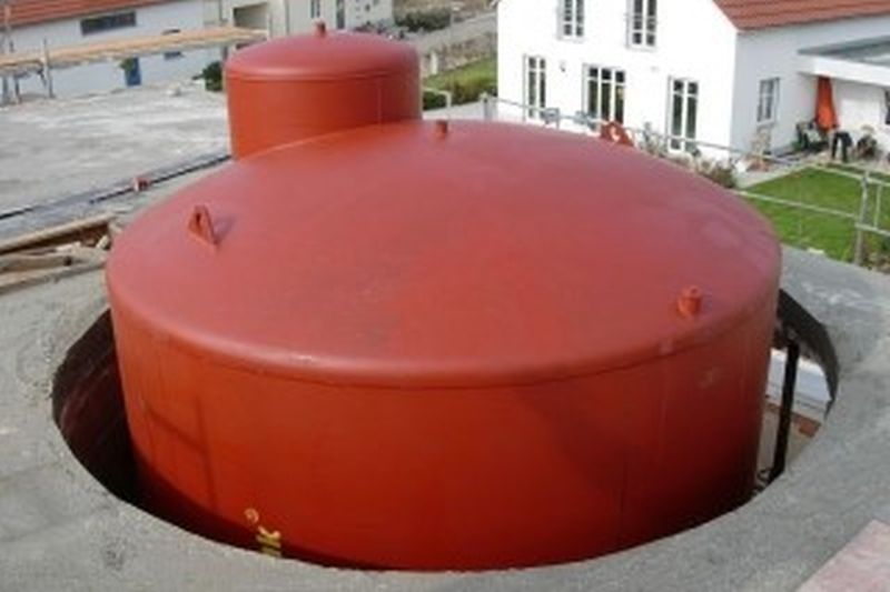 Kombispeicher mit integriertem Boiler optimale Schichtung dank exergiegerechter Entladung