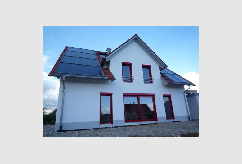 Sonnenhaus Lech mit Speicher Swiss Solartank