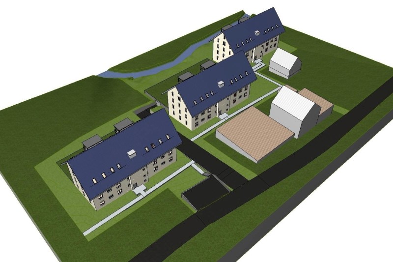 Visualisierung Überbauung Allmendstrasse