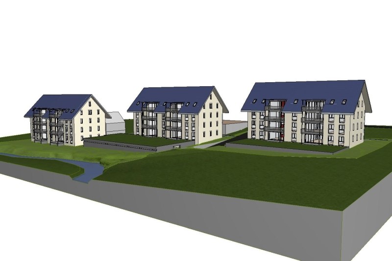 Visualisierung Überbauung Allmendstrasse