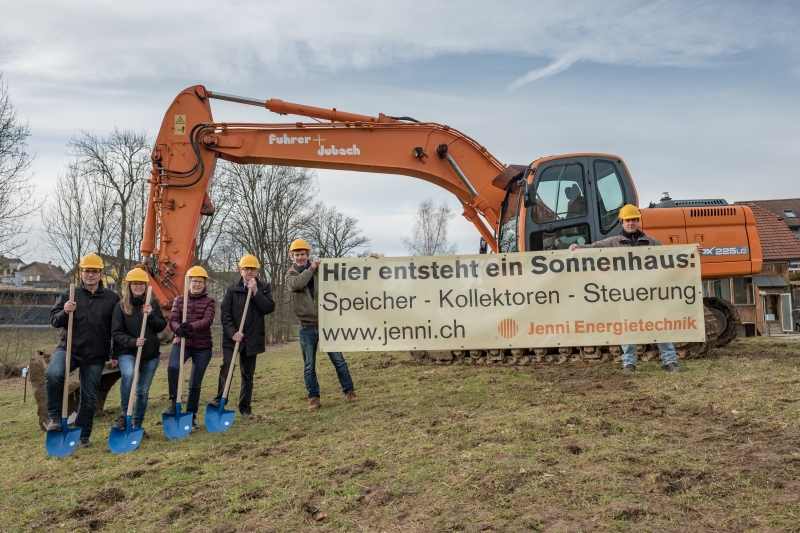 Spatenstich 15.01.2018