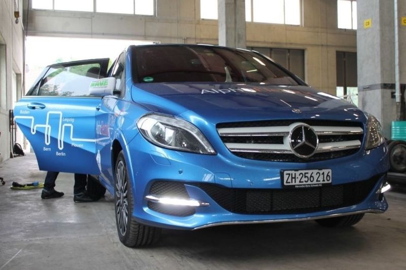 Mercedes Alpha Elektroversion Elektrofahrzeug von Mercedes